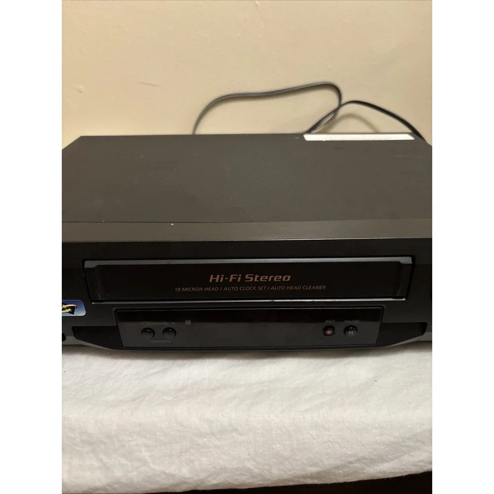 Sony SLV-N51 Hi-Fi Stereo VCR VHS Player Black For Parts or Repair